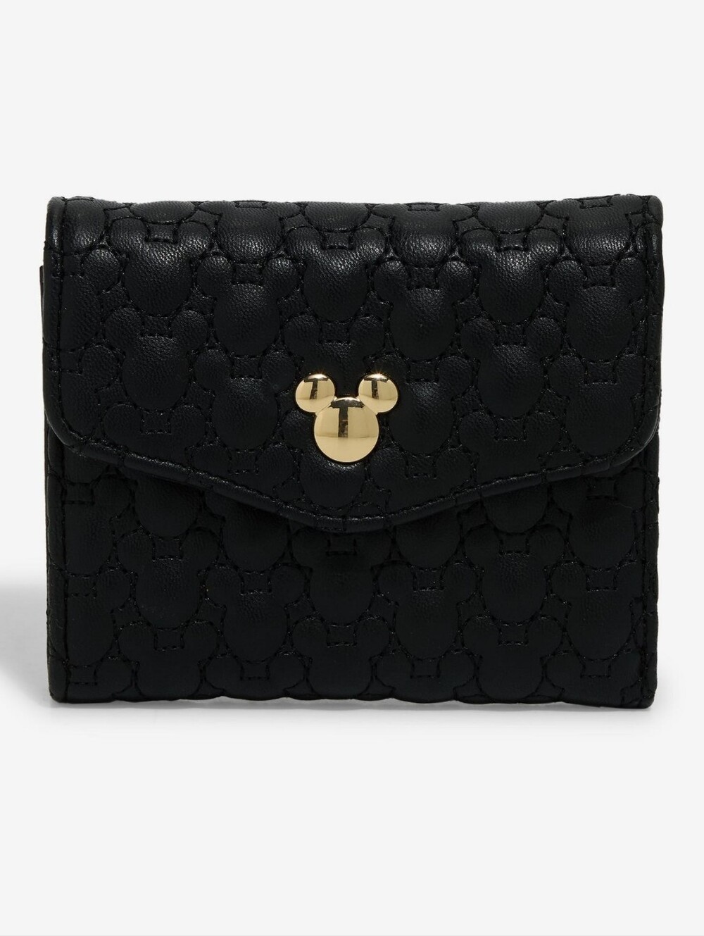 Boxlunch Disney Black Quilted Mickey Mouse Wallet